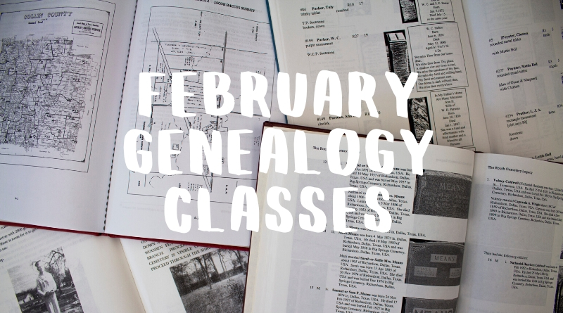 February Genealogy Events