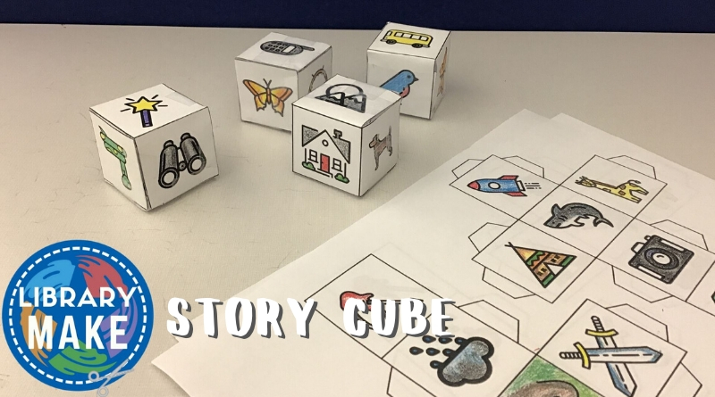 DIY Literacy: Story Cubes (LIBRARY MAKE) 