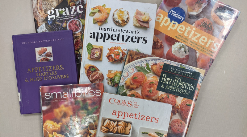 Appetizer Recipe Book to Write In